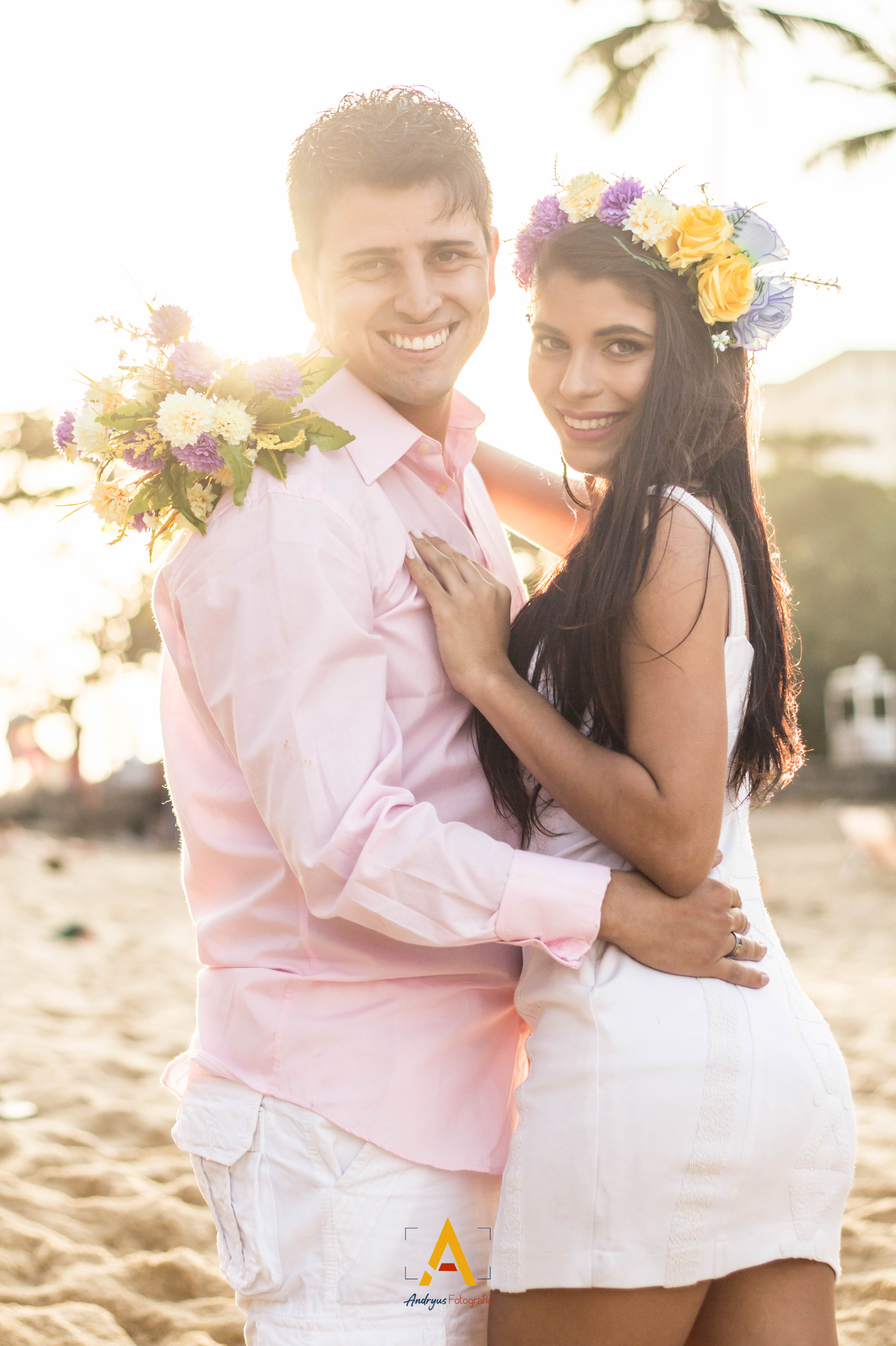 Ensaio Casal na Praia