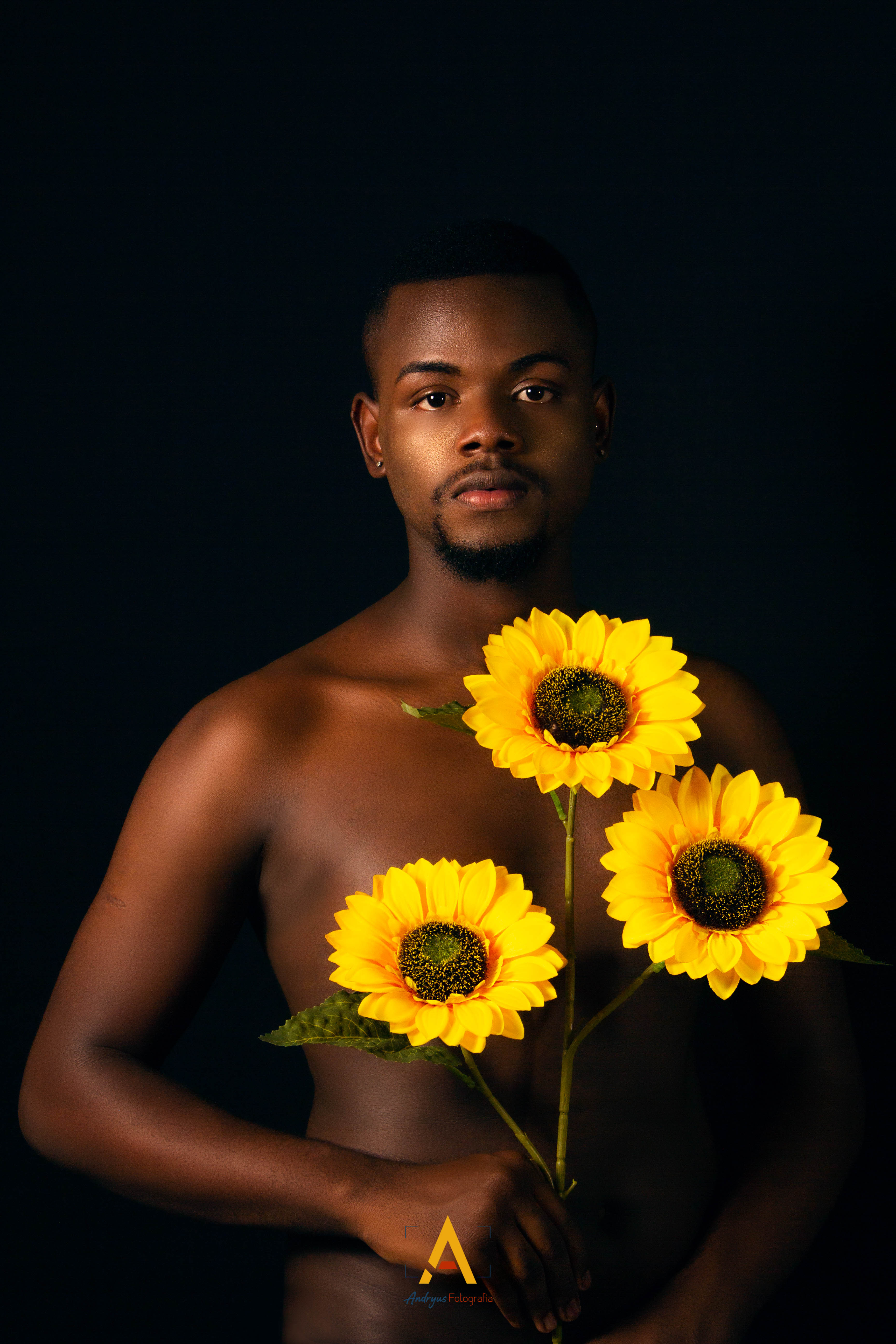 Ensaio Conceitual Masculino em Estúdio