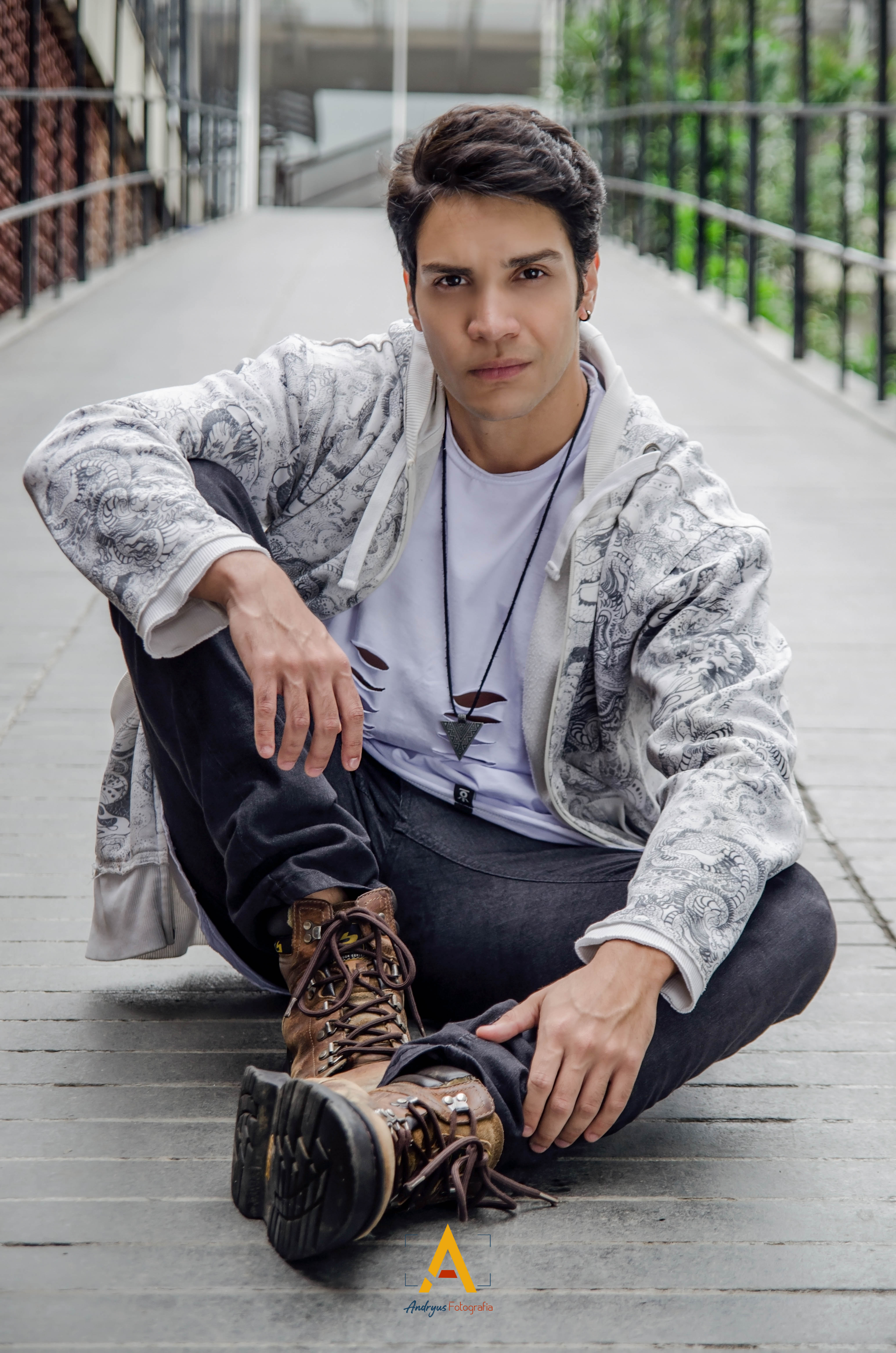 Ensaio Casual Masculino Urbano